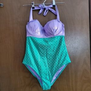 Disney Little Mermaid One Piece Bathing Suit